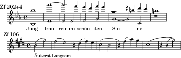 Marienthema und Vorstufen