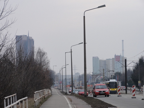 Down the Rhinstraße, towards Landsberger Allee