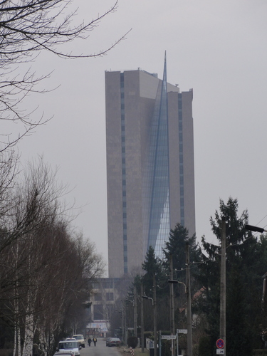 Down the Rhinstraße, towards Landsberger Allee