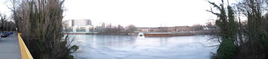 Tegeler See, Am Borsighafen