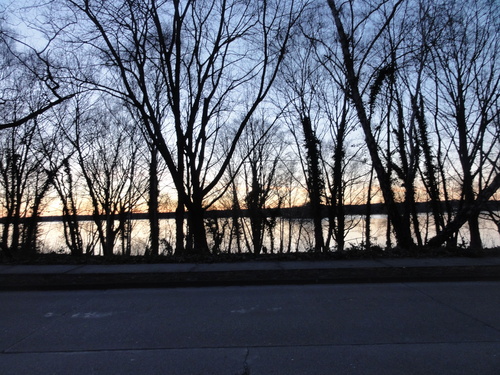 Tegeler See, Am Borsighafen