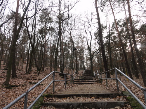 Treppe zum Müggelturm