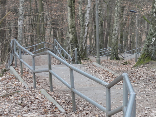 Treppe zum Müggelturm