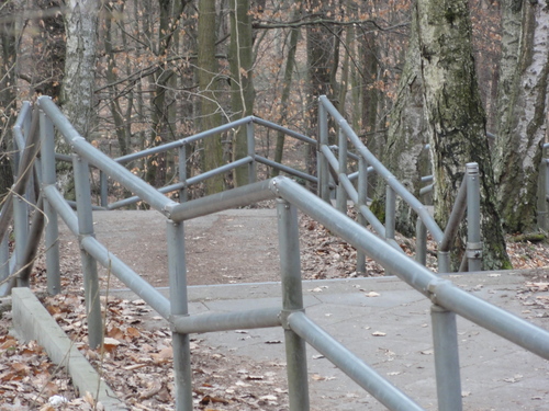 Treppe zum Müggelturm