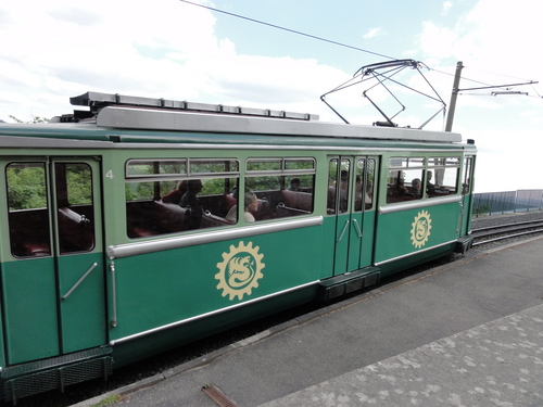 Schmalspurbahn auf den Drachenfels