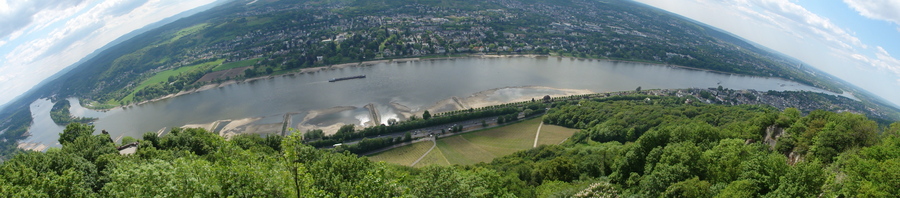 Bad Godesberg vom Drachenfels