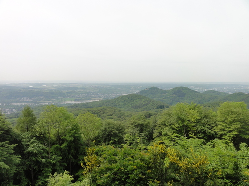 Bad Honnef, Blick von der Löwenburg