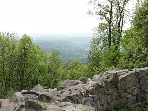 Bad Honnef, Blick von der Löwenburg