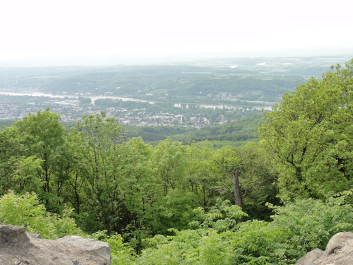 Bad Honnef, Blick von der Löwenburg