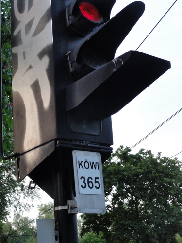 Tram-Signal  bei Bad Honnef