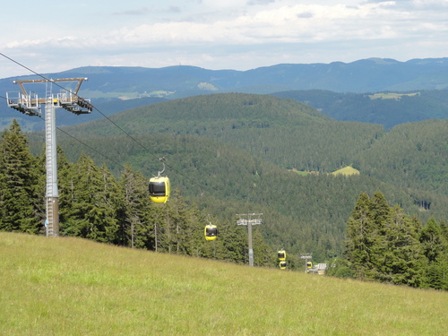 Kabinenbahn auf den Belchen