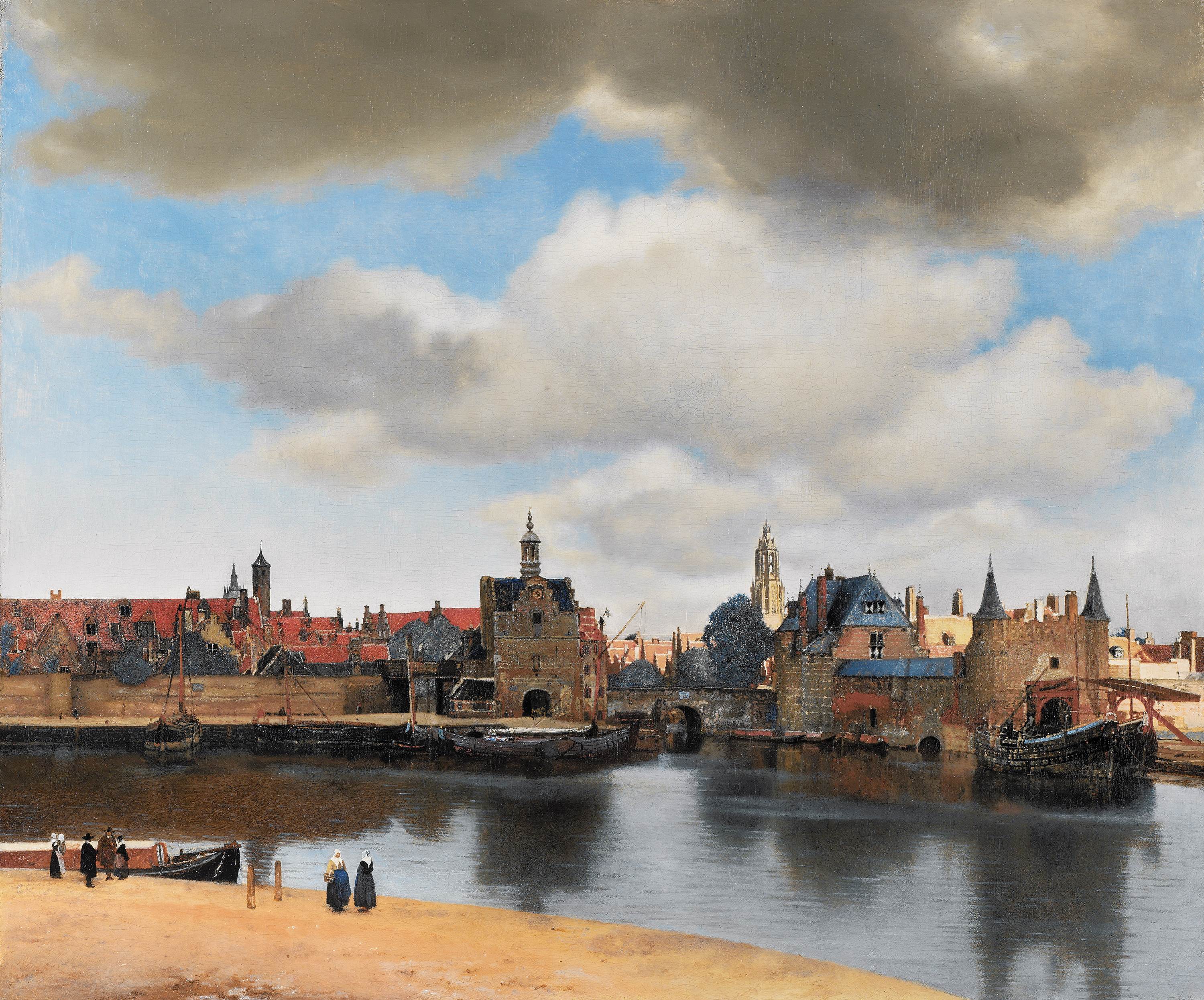 Vermeer, Ansicht von Delft