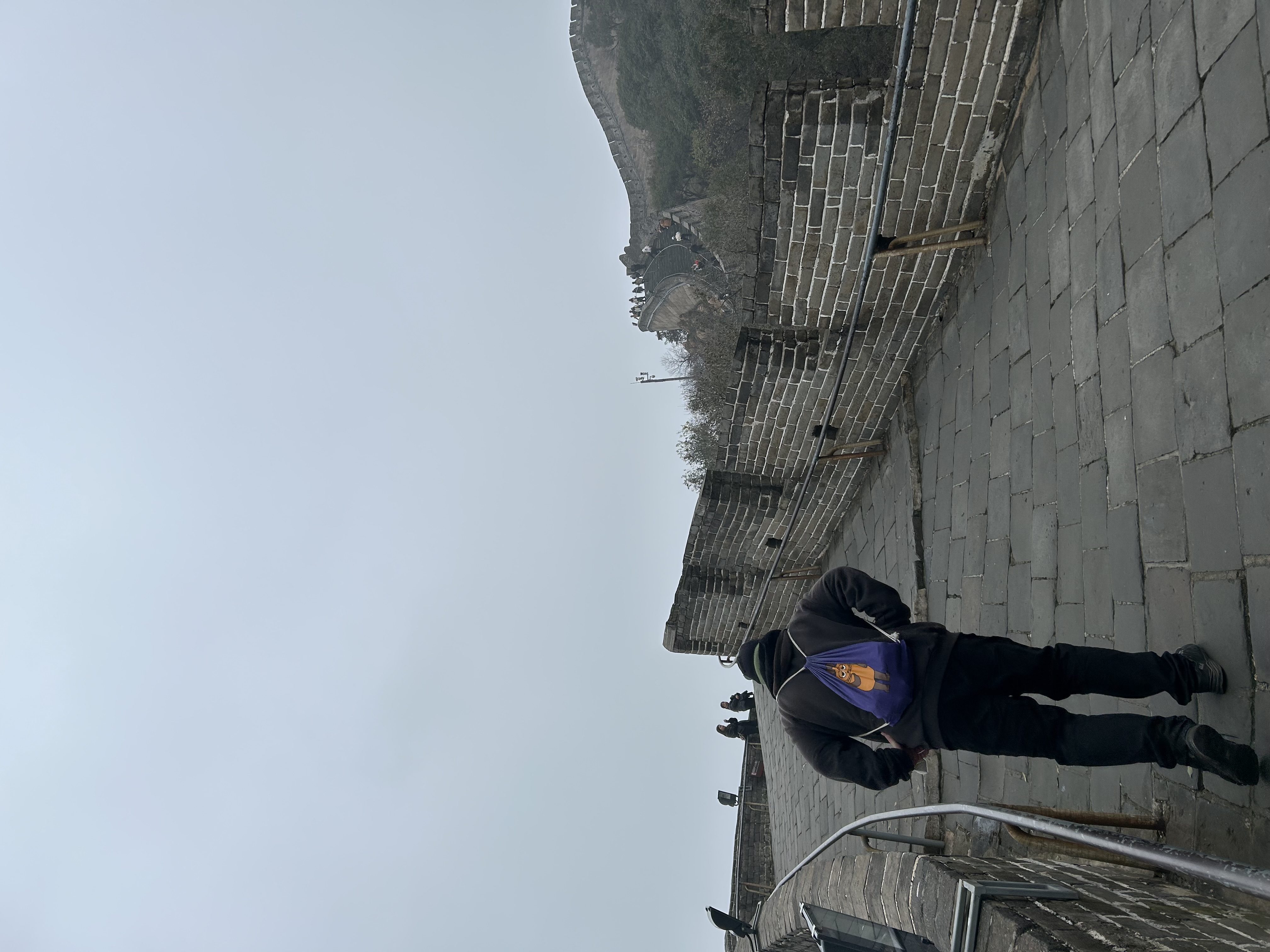 ML climbing the Great Wall