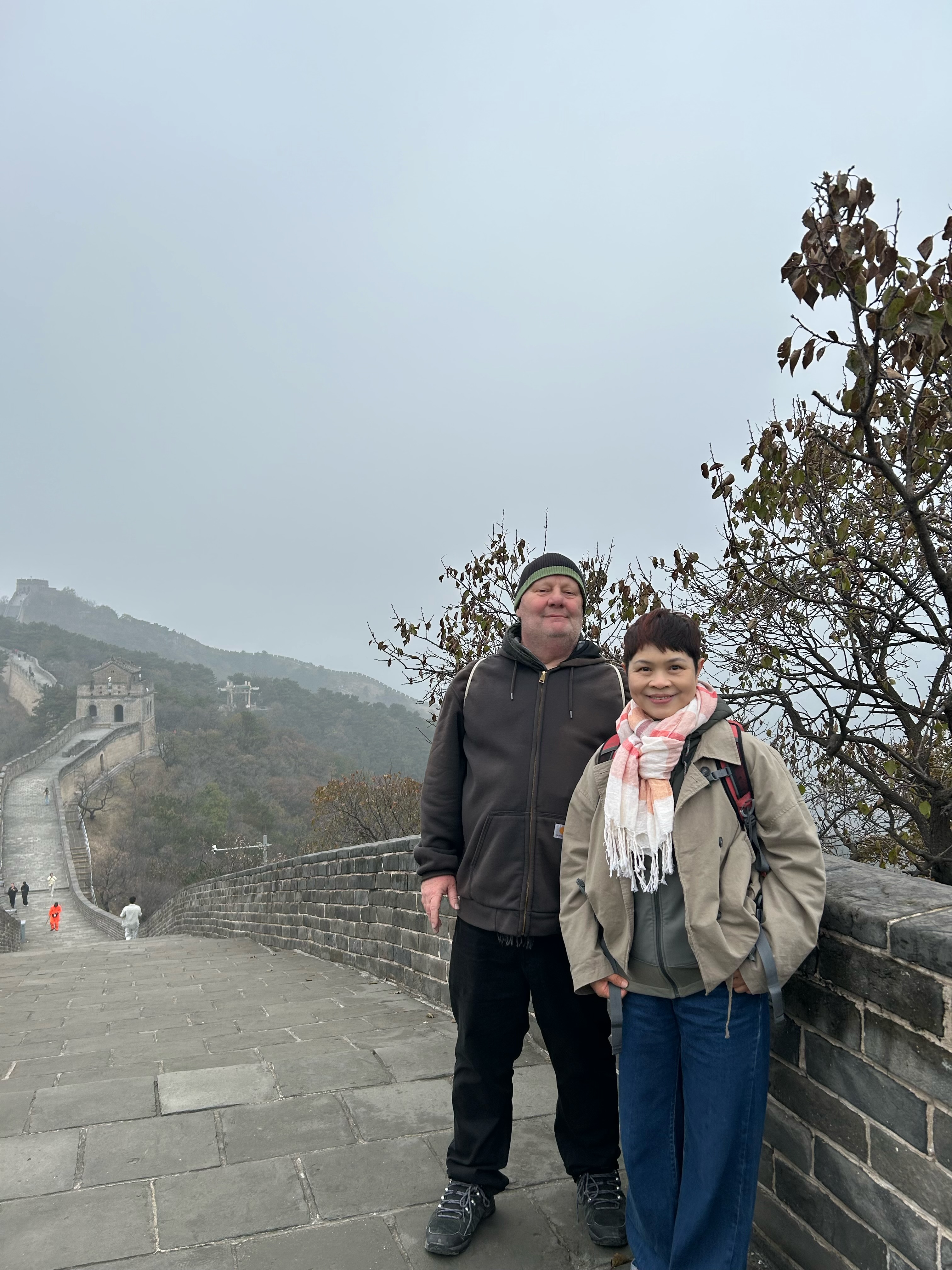 ML climbing the Great Wall
